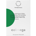 Colmega suplement diety Colway – białe pudełko kapsułek 60 sztuk z zielonym akcentem
