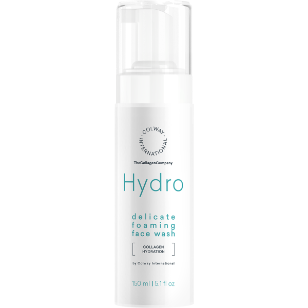 Delikatna Pianka do Mycia Twarzy Colway – przezroczysta butelka z pompką Hydro foaming face wash 150ml
