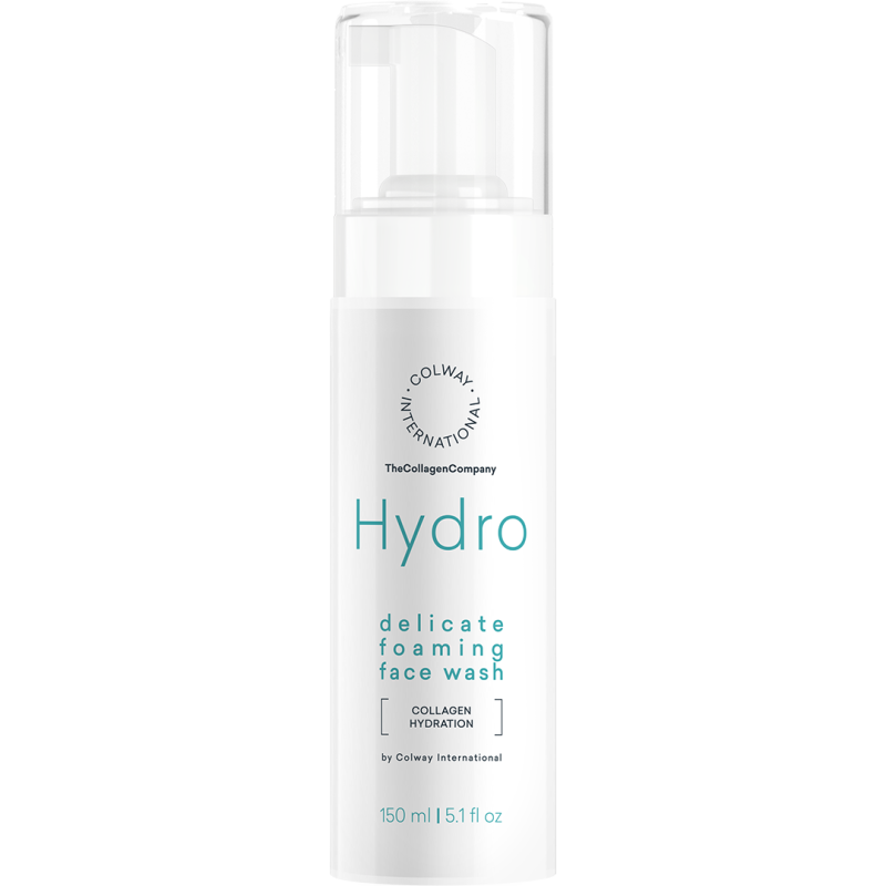 Delikatna Pianka do Mycia Twarzy Colway – przezroczysta butelka z pompką Hydro foaming face wash 150ml
