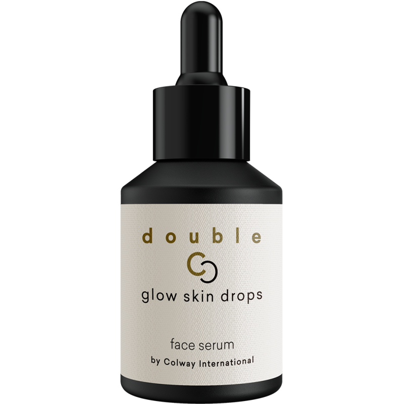 Double C Krople Rozświetlające do Twarzy Colway – ciemna butelka z pipetą glow skin drops face serum
