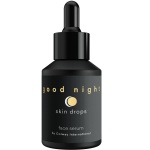 Good Night Skin Drops Serum na Noc Colway – czarna butelka z pipetą, złote napisy
