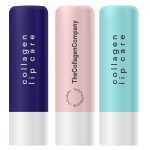 Pielęgnacja Ust z Kolagenem Colway – trzy sztyfty collagen lip care w kolorach granatowym, różowym i miętowym