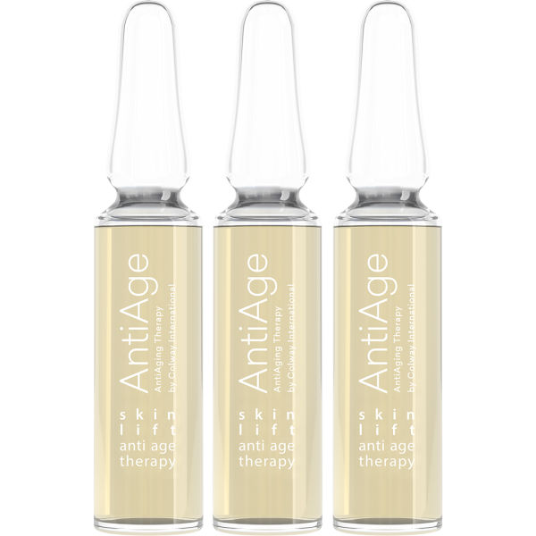 Skin Lift Ampułki Liftingujące Colway – trzy złote ampułki AntiAge anti age therapy