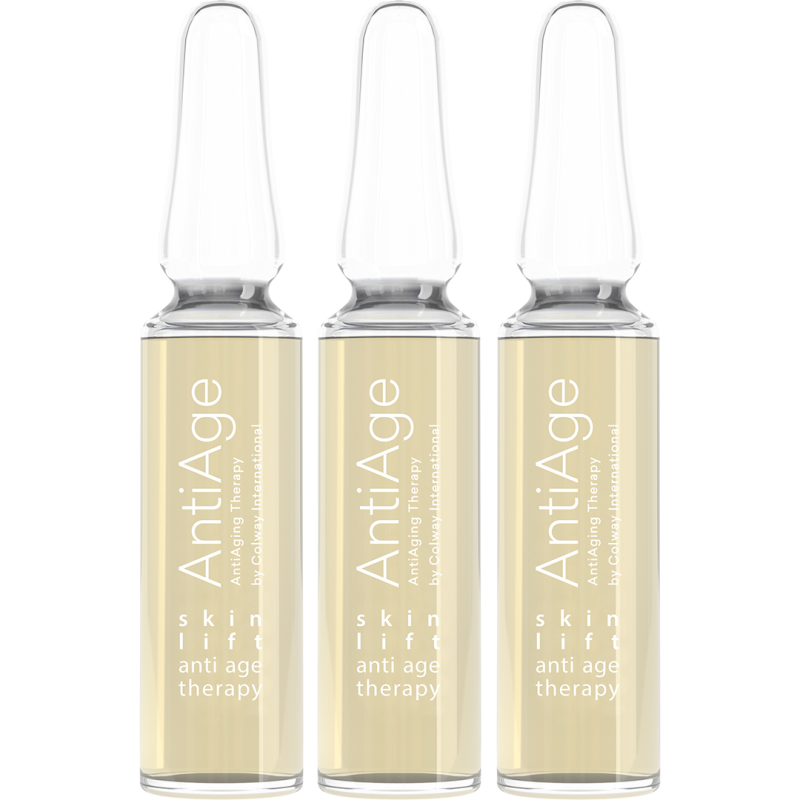 Skin Lift Ampułki Liftingujące Colway – trzy złote ampułki AntiAge anti age therapy